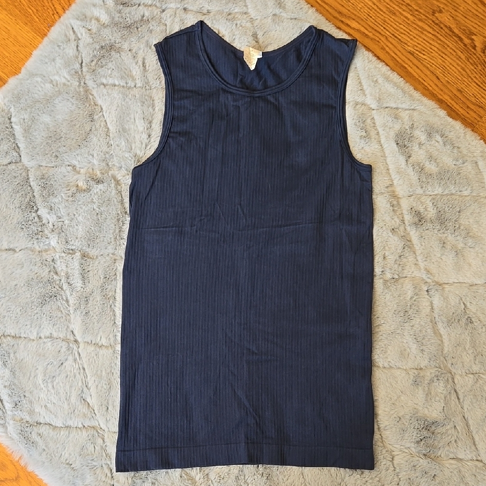 ZYIA Active Navy Athletic Tank Top, Womens Medium, Great Condition